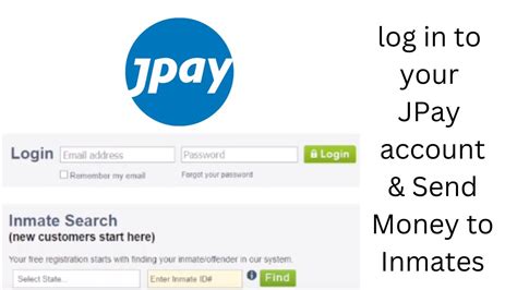 com Please, follow these below simple steps to successfully access your JPay web portal Go to the JPay login official site at www. . Jpay email login